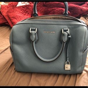 Micheal Kors light blue purse